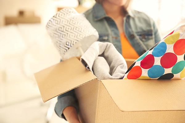 Local Packing and Moving